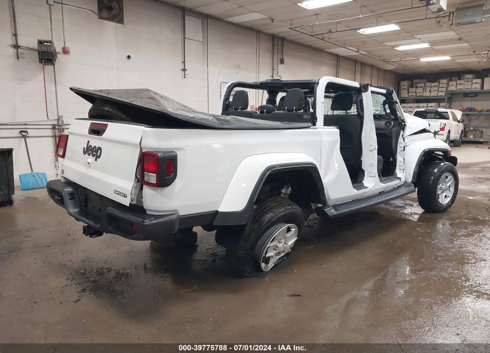 2021 JEEP GLADIATOR SPORT S 4X4 VIN: 1C6JJTAG5ML532550