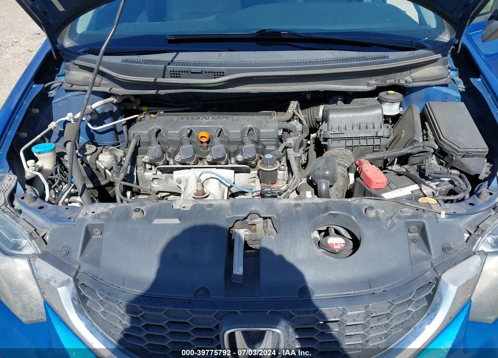 2013 HONDA CIVIC LX VIN: 19XFB2F50DE010141