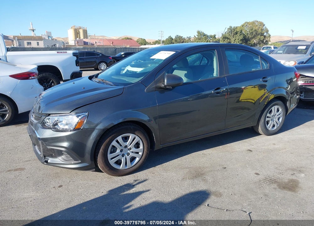 2018 CHEVROLET SONIC LS AUTO VIN: 1G1JB5SG1J4115571