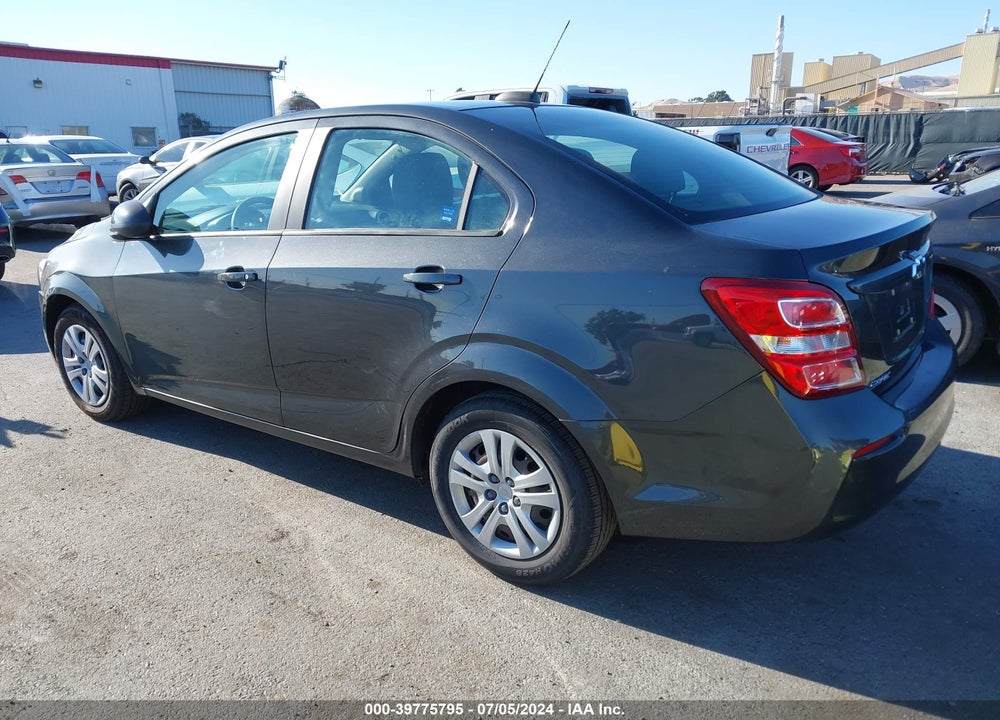 2018 CHEVROLET SONIC LS AUTO VIN: 1G1JB5SG1J4115571