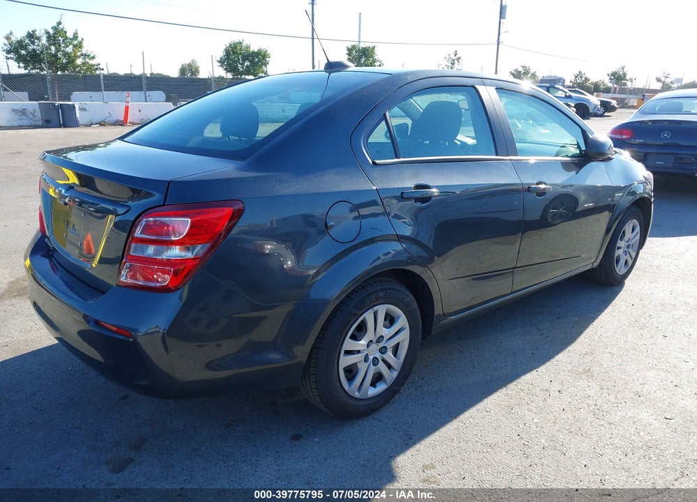 2018 CHEVROLET SONIC LS AUTO VIN: 1G1JB5SG1J4115571
