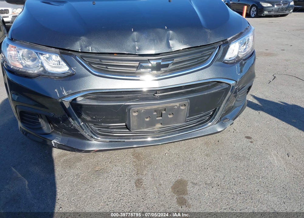 2018 CHEVROLET SONIC LS AUTO VIN: 1G1JB5SG1J4115571