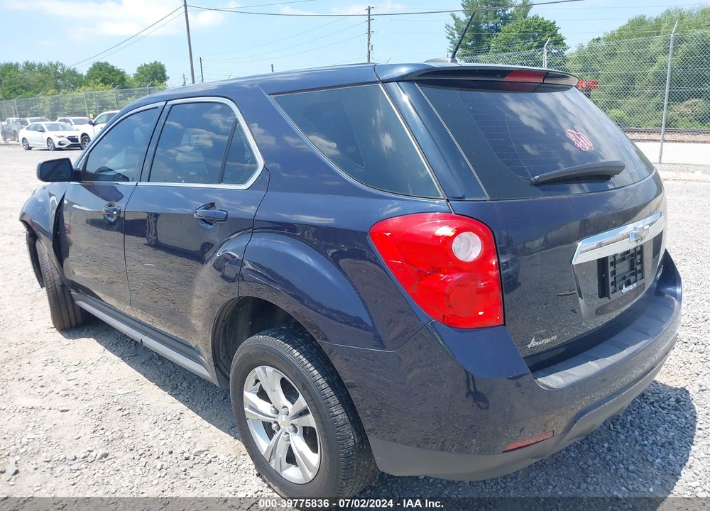 2015 CHEVROLET EQUINOX LS VIN: 2GNALAEK4F1168806