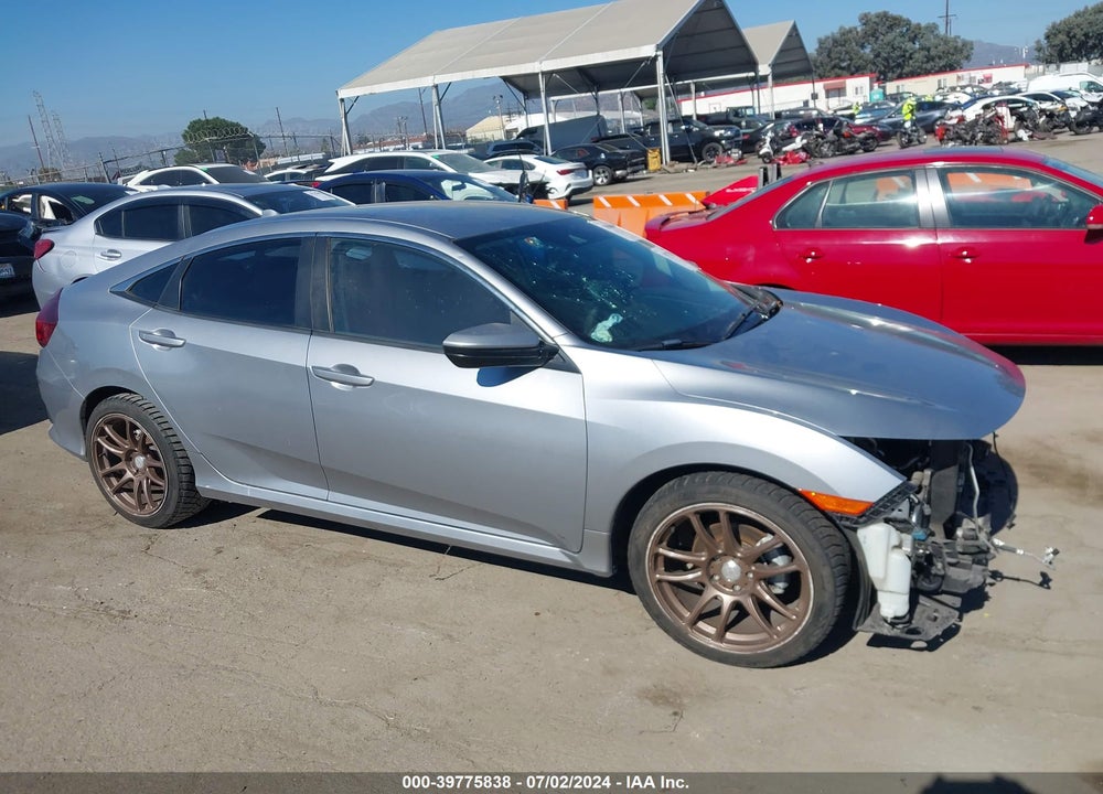 2019 HONDA CIVIC LX VIN: 2HGFC2F66KH501547