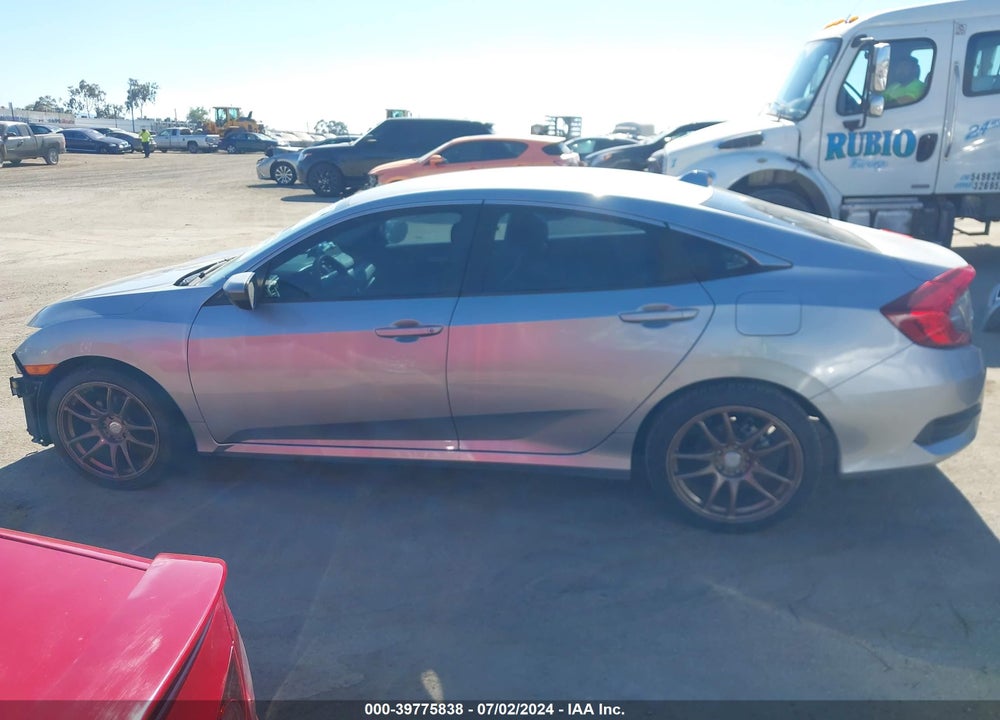 2019 HONDA CIVIC LX VIN: 2HGFC2F66KH501547