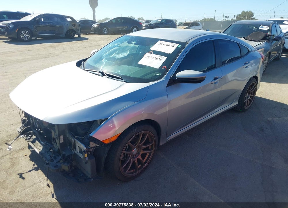 2019 HONDA CIVIC LX VIN: 2HGFC2F66KH501547
