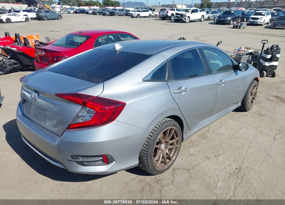 2019 HONDA CIVIC LX VIN: 2HGFC2F66KH501547