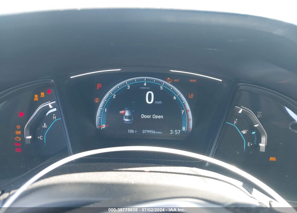 2019 HONDA CIVIC LX VIN: 2HGFC2F66KH501547