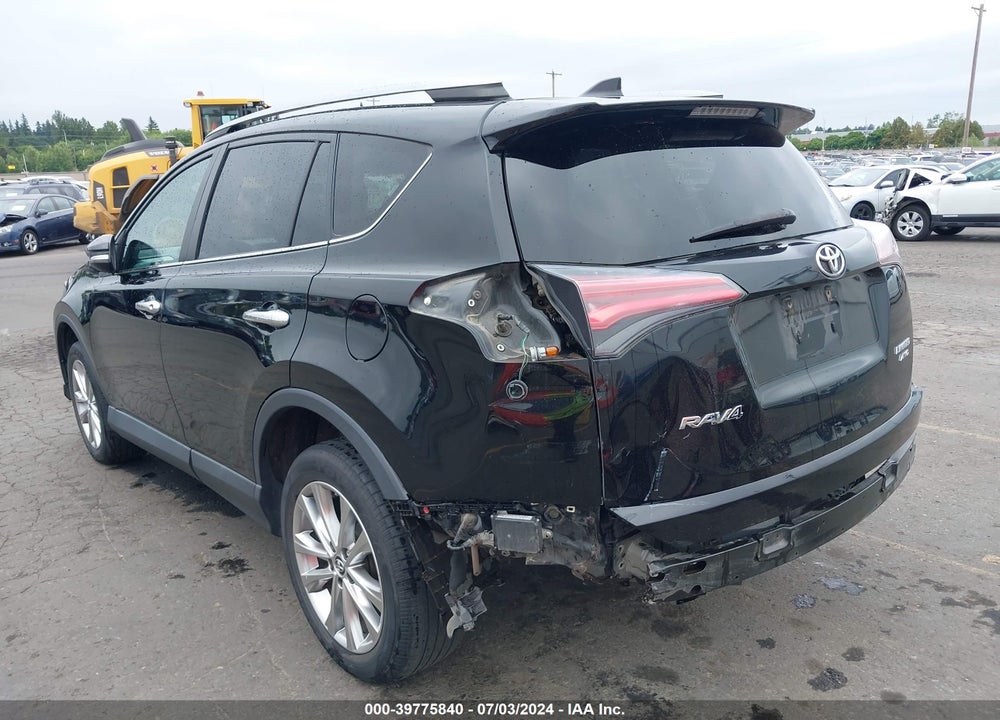 2018 TOYOTA RAV4 LIMITED VIN: 2T3DFREV8JW788953