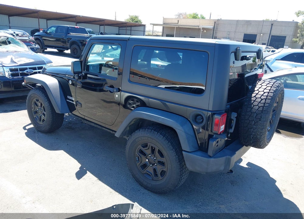 2014 JEEP WRANGLER SPORT VIN: 1C4AJWAG0EL135579
