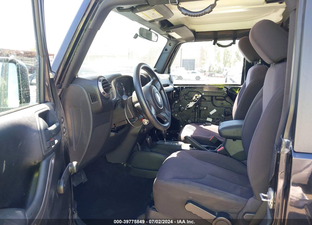 2014 JEEP WRANGLER SPORT VIN: 1C4AJWAG0EL135579