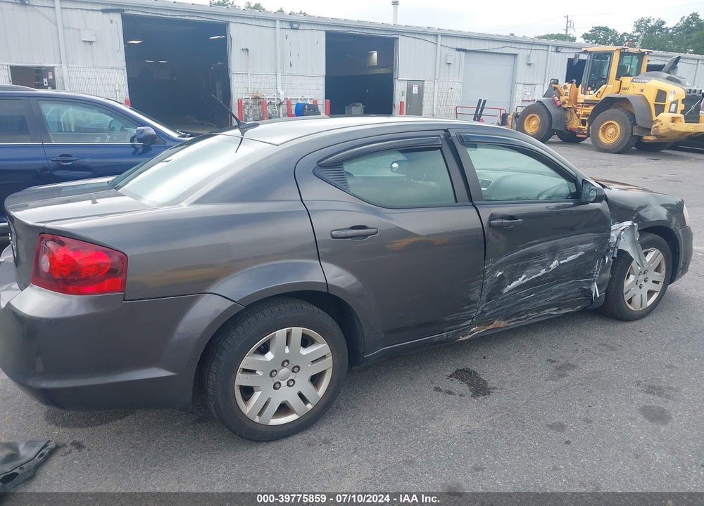 2014 DODGE AVENGER SE VIN: 1C3CDZAB4EN201789
