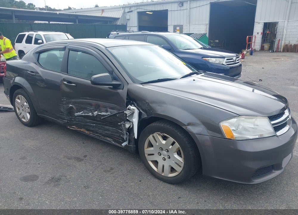 2014 DODGE AVENGER SE VIN: 1C3CDZAB4EN201789
