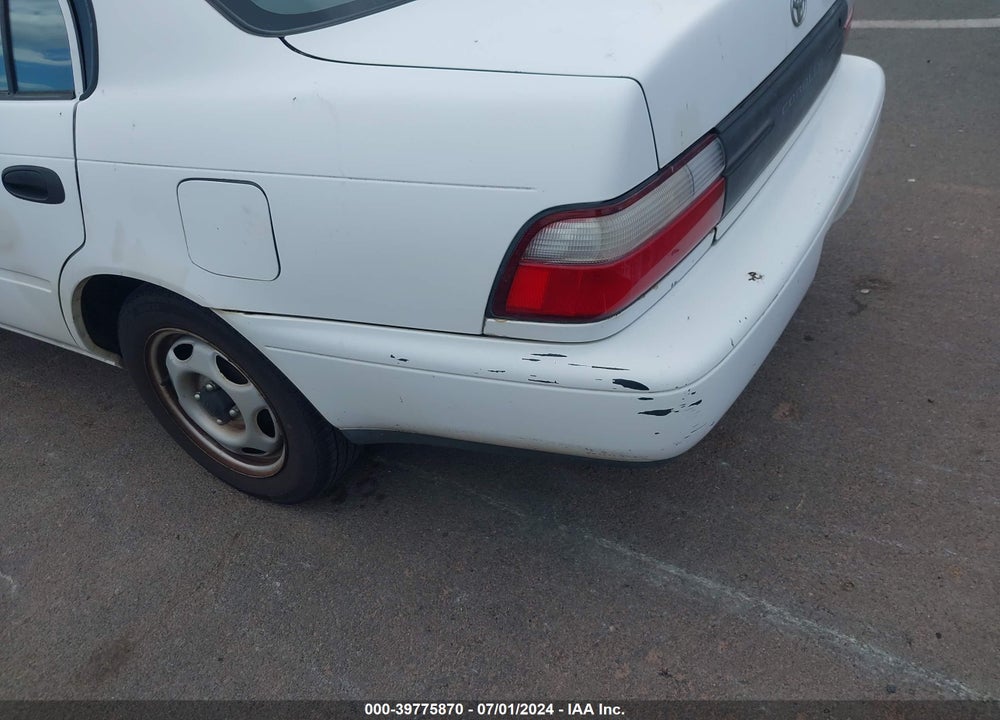 1997 TOYOTA COROLLA STD VIN: 1NXBA02E9VZ552218