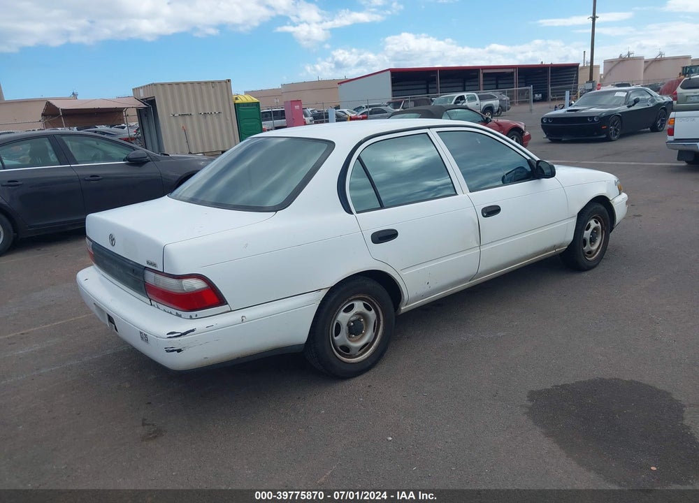 1997 TOYOTA COROLLA STD VIN: 1NXBA02E9VZ552218