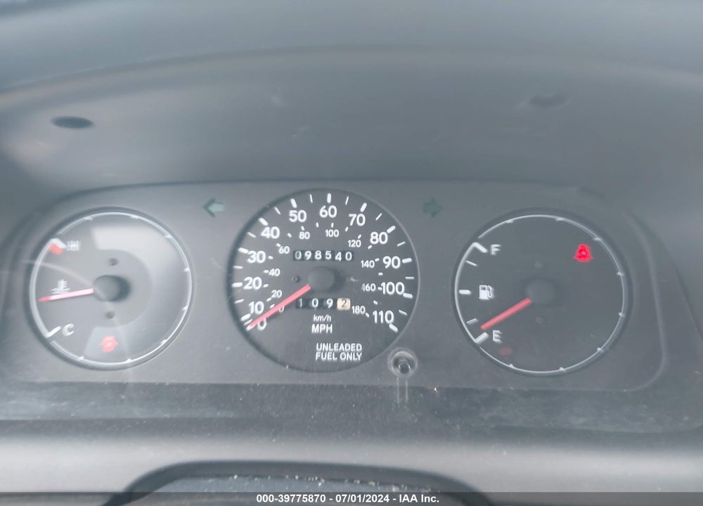 1997 TOYOTA COROLLA STD VIN: 1NXBA02E9VZ552218