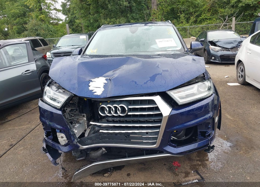 2019 AUDI Q7 45 SE PREMIUM VIN: WA1AHAF75KD038191