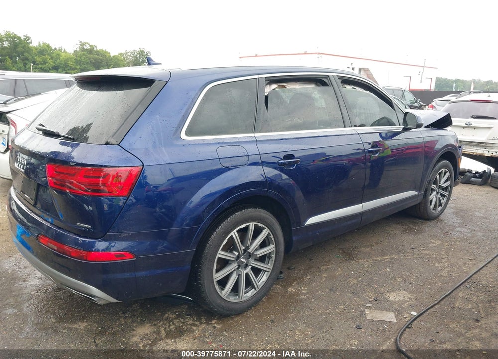 2019 AUDI Q7 45 SE PREMIUM VIN: WA1AHAF75KD038191