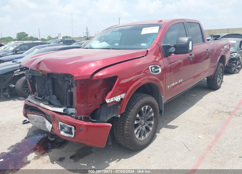 2019 NISSAN TITAN XD PRO-4X DIESEL VIN: 1N6BA1F41KN521365