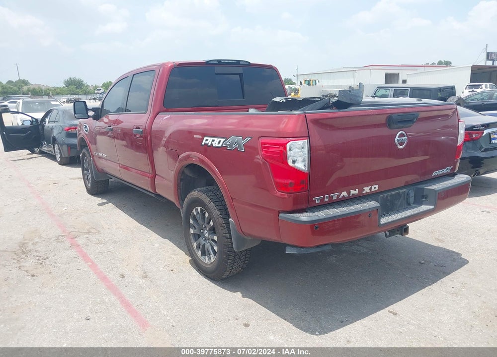 2019 NISSAN TITAN XD PRO-4X DIESEL VIN: 1N6BA1F41KN521365