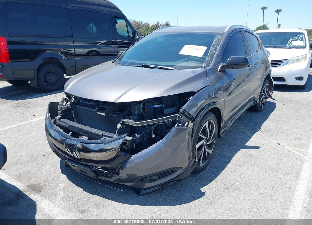 2019 HONDA HR-V SPORT VIN: 3CZRU5H11KG707722