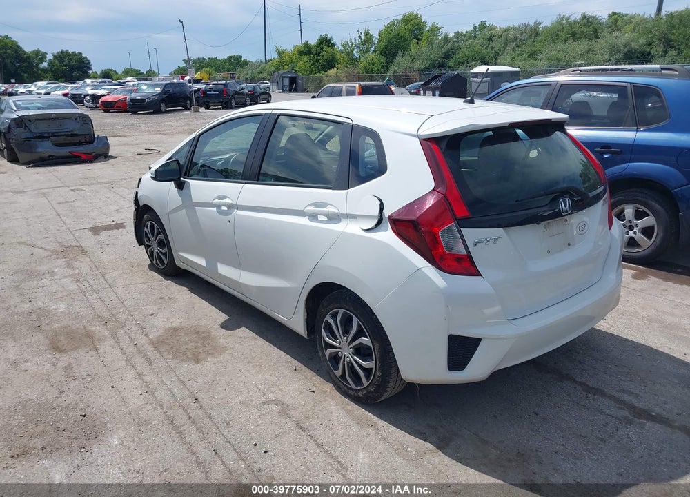 2016 HONDA FIT LX VIN: JHMGK5H56GS011555