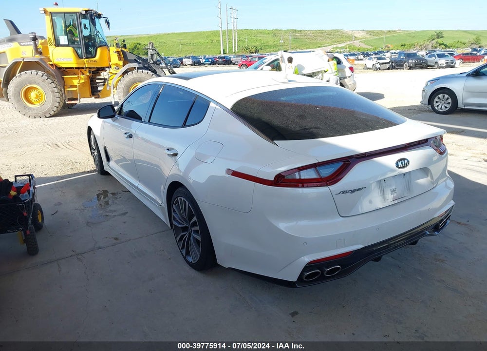 2018 KIA STINGER PREMIUM VIN: KNAE25LA6J6024686