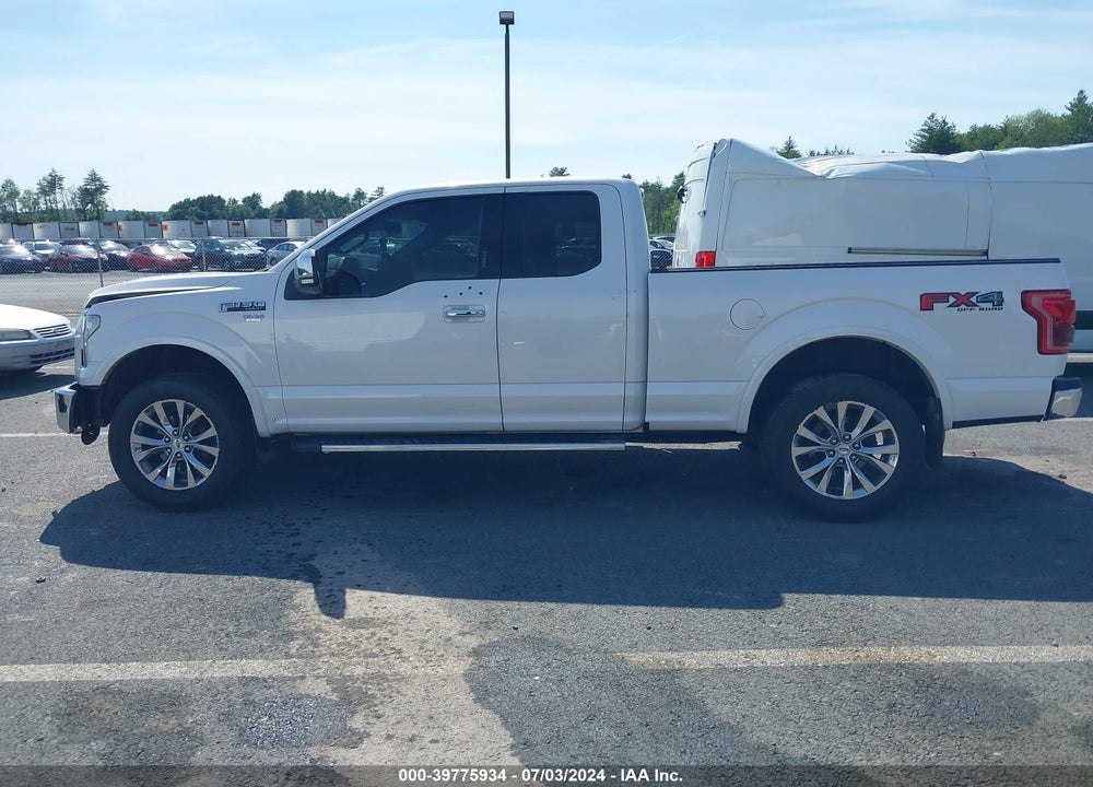 2017 FORD F-150 LARIAT VIN: 1FTFX1EF7HKD28735