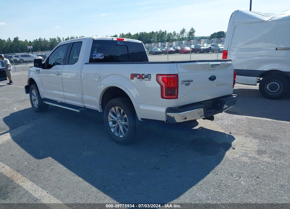 2017 FORD F-150 LARIAT VIN: 1FTFX1EF7HKD28735