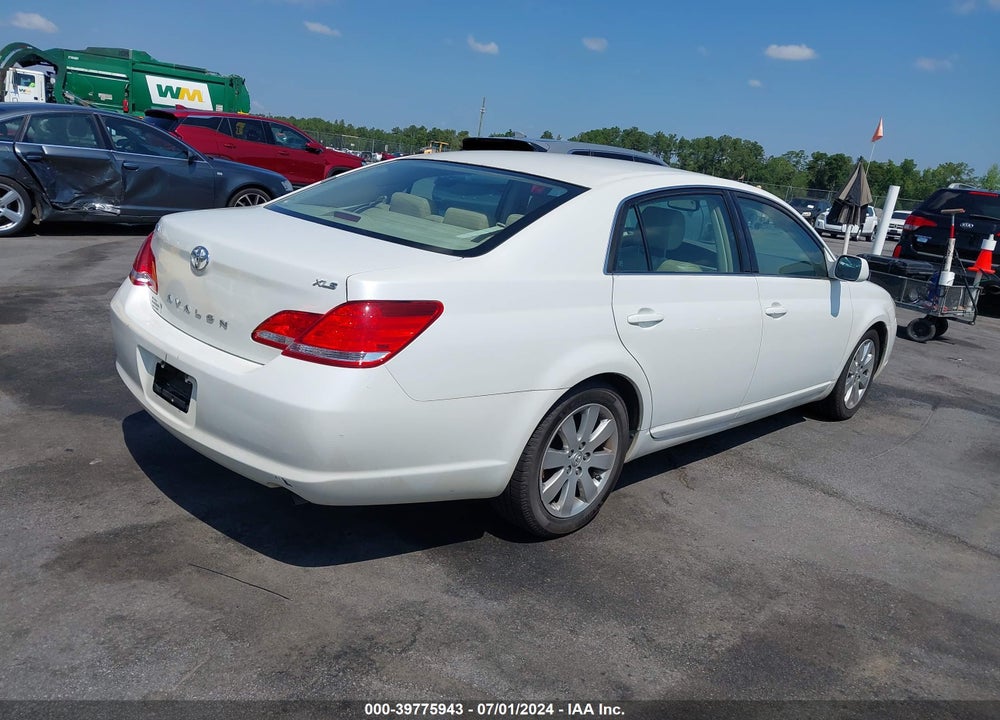 2007 TOYOTA AVALON XLS VIN: 4T1BK36B47U247551