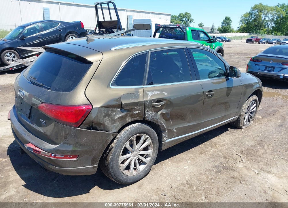 2014 AUDI Q5 2.0T PREMIUM VIN: WA1CFAFP4EA075589