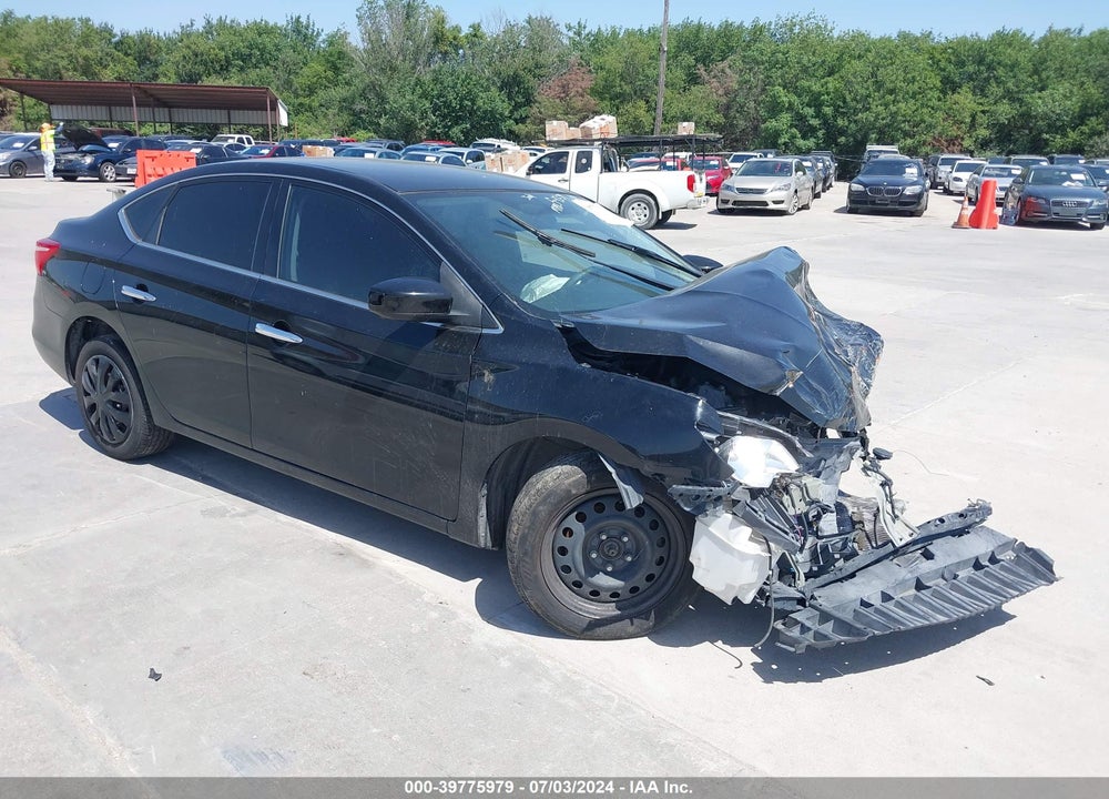 2017 NISSAN SENTRA S VIN: 3N1AB7APXHY259201