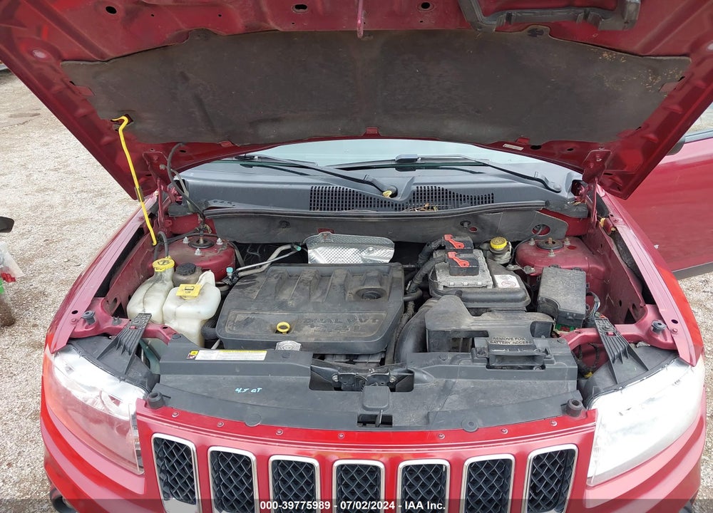 2014 JEEP COMPASS SPORT VIN: 1C4NJCBB0ED659716