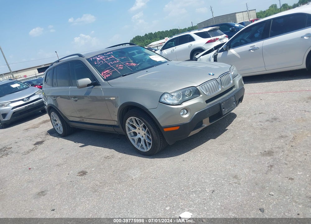 2007 BMW X3 3.0SI VIN: WBXPC93437WF27276