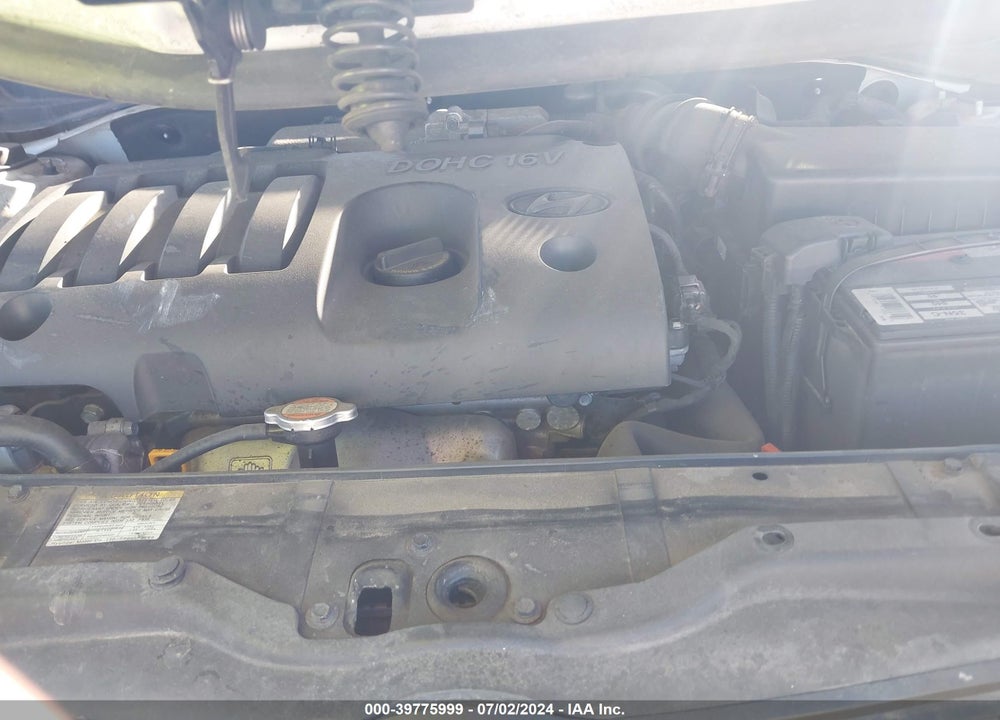 2009 HYUNDAI ACCENT GLS VIN: KMHCN46C59U348479