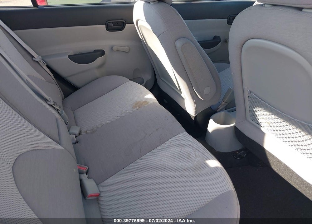 2009 HYUNDAI ACCENT GLS VIN: KMHCN46C59U348479