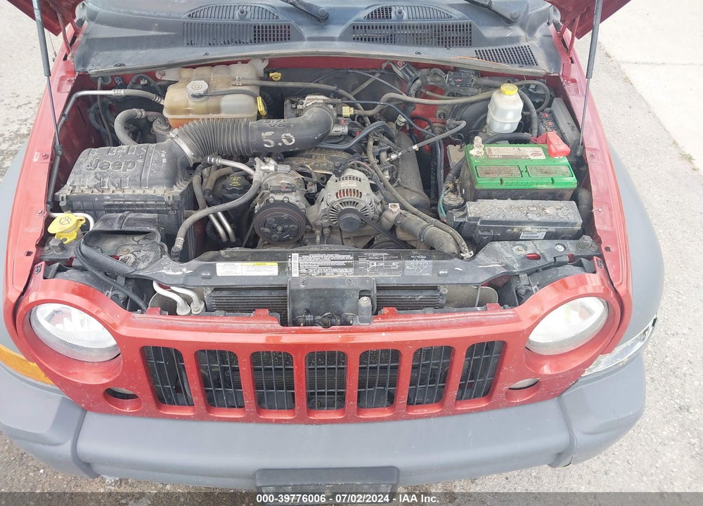 2005 JEEP LIBERTY SPORT VIN: 1J4GL48KX5W602759