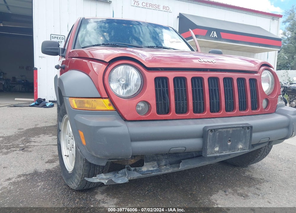 2005 JEEP LIBERTY SPORT VIN: 1J4GL48KX5W602759