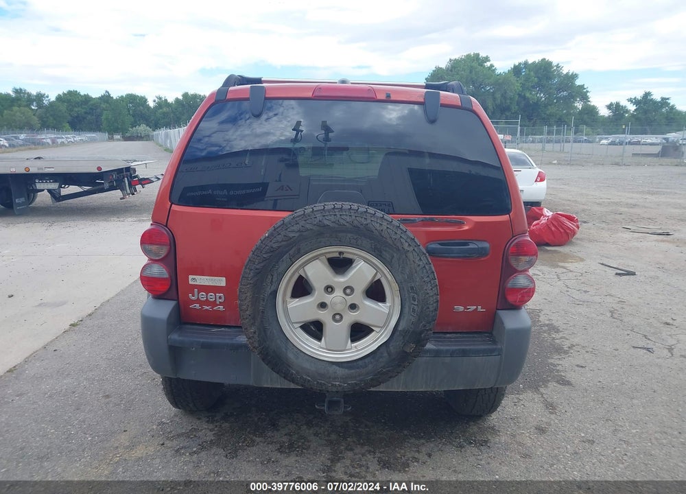 2005 JEEP LIBERTY SPORT VIN: 1J4GL48KX5W602759