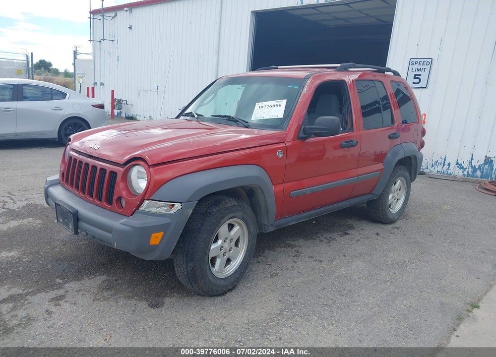 2005 JEEP LIBERTY SPORT VIN: 1J4GL48KX5W602759