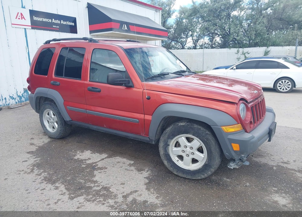 2005 JEEP LIBERTY SPORT VIN: 1J4GL48KX5W602759
