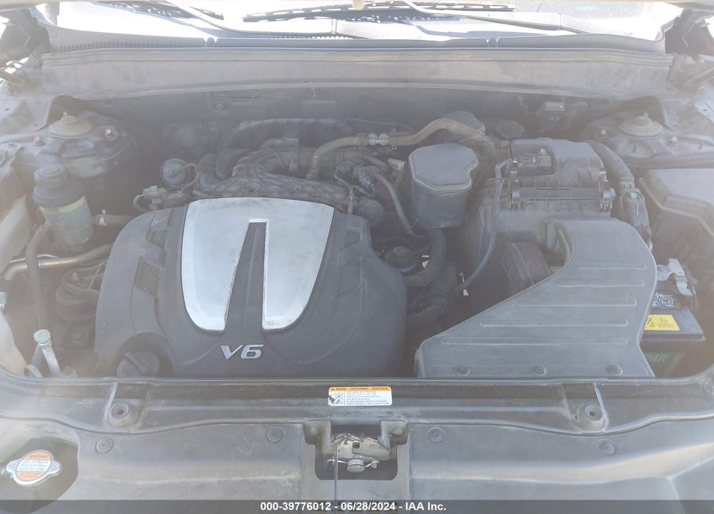 2011 HYUNDAI SANTA FE SE VIN: 5XYZH4AG8BG007777
