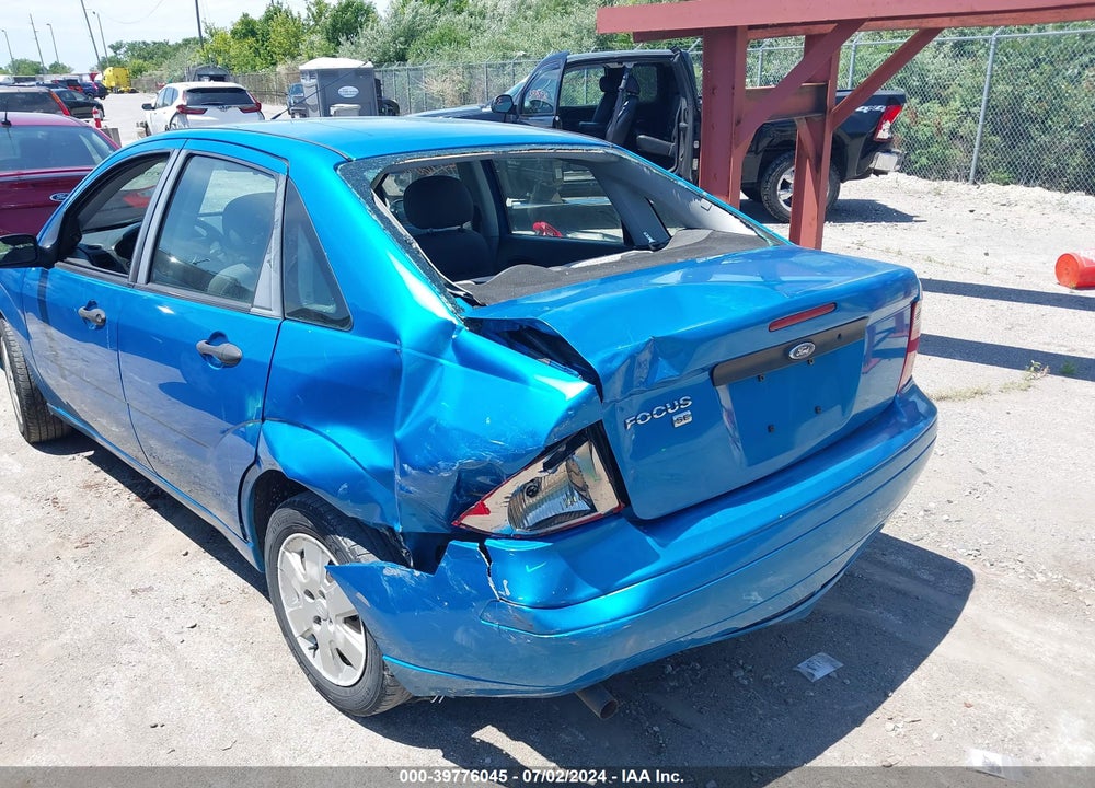 2007 FORD FOCUS S/SE/SES VIN: 1FAFP34N87W347280