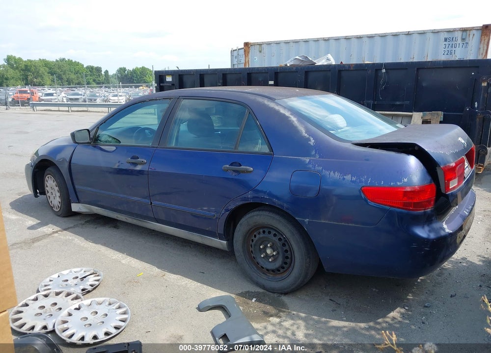 2005 HONDA ACCORD 2.4 DX VIN: 1HGCM56145A159699