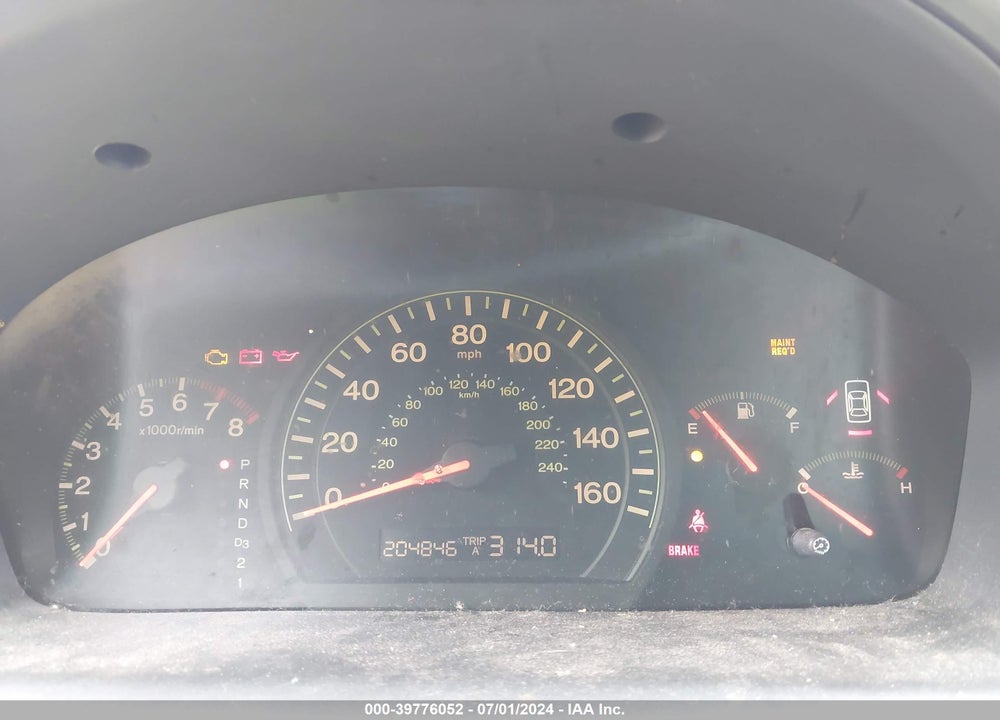 2005 HONDA ACCORD 2.4 DX VIN: 1HGCM56145A159699