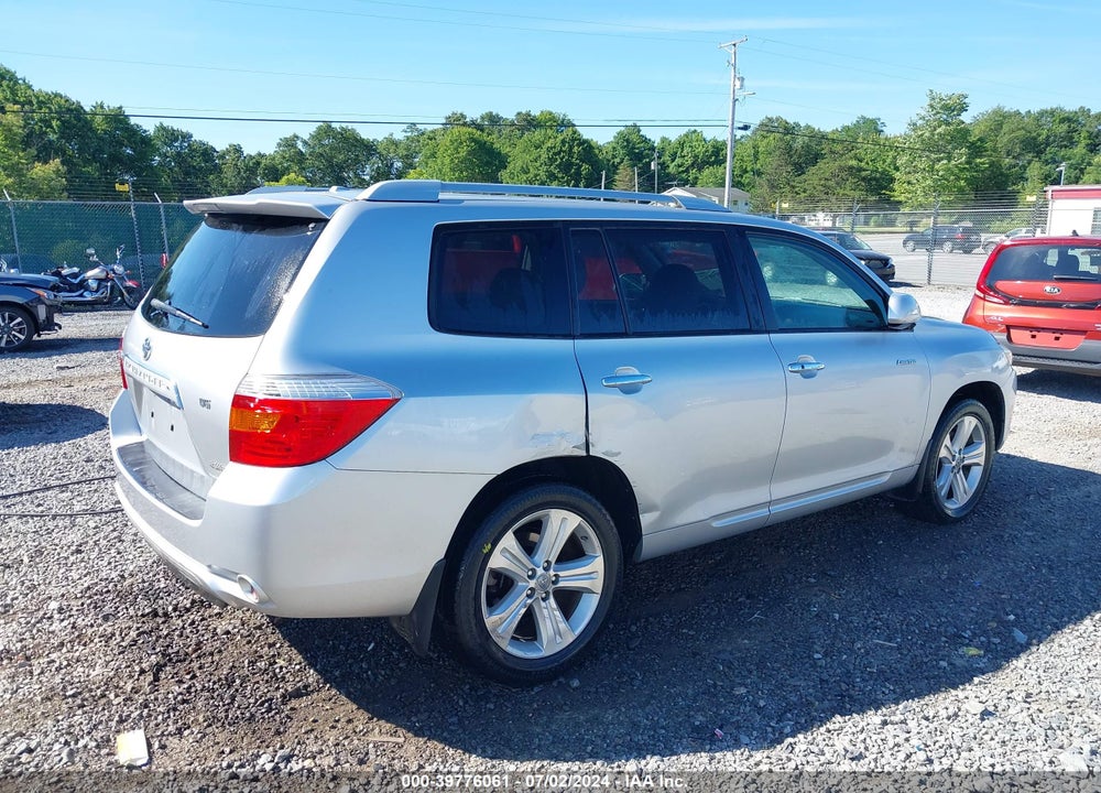 2009 TOYOTA HIGHLANDER LIMITED VIN: JTEES42A292139136
