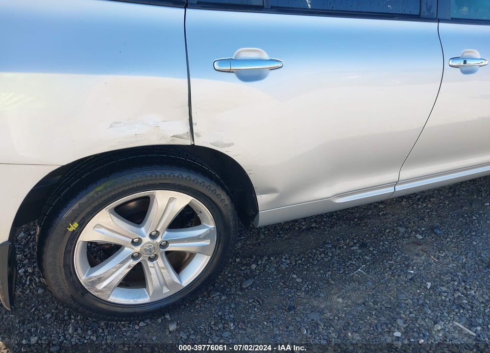 2009 TOYOTA HIGHLANDER LIMITED VIN: JTEES42A292139136