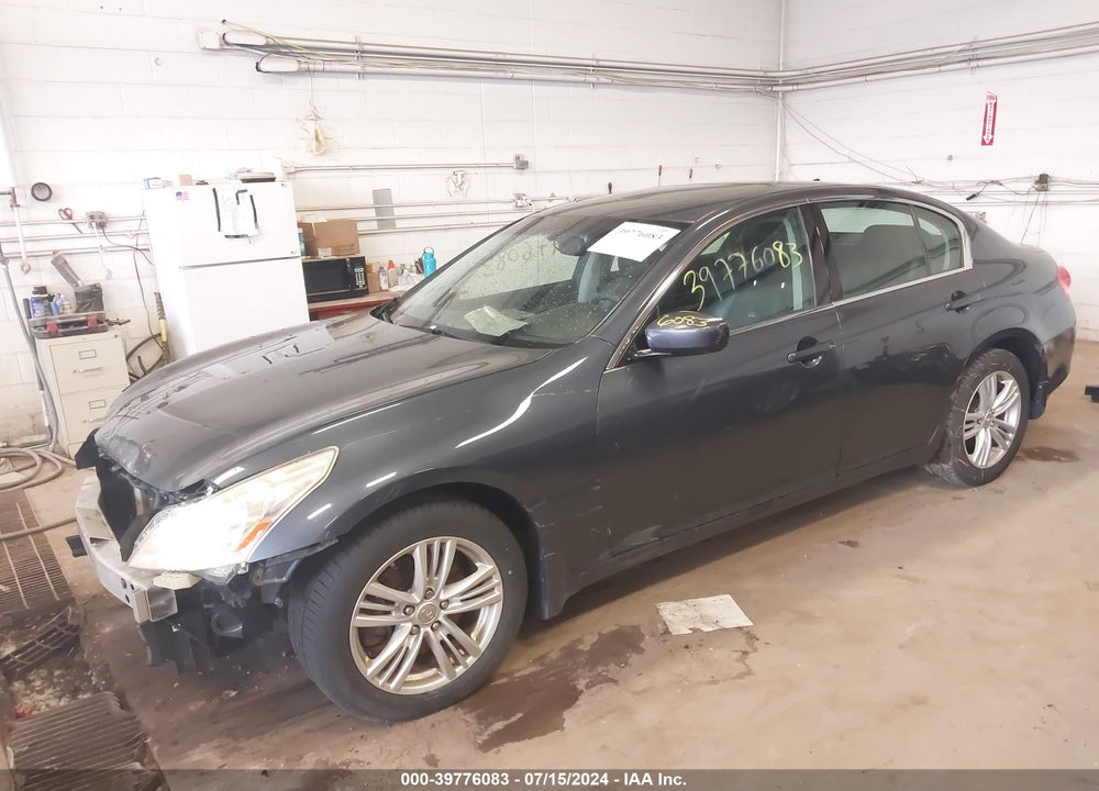 2012 INFINITI G37X VIN: JN1CV6AR6CM682526