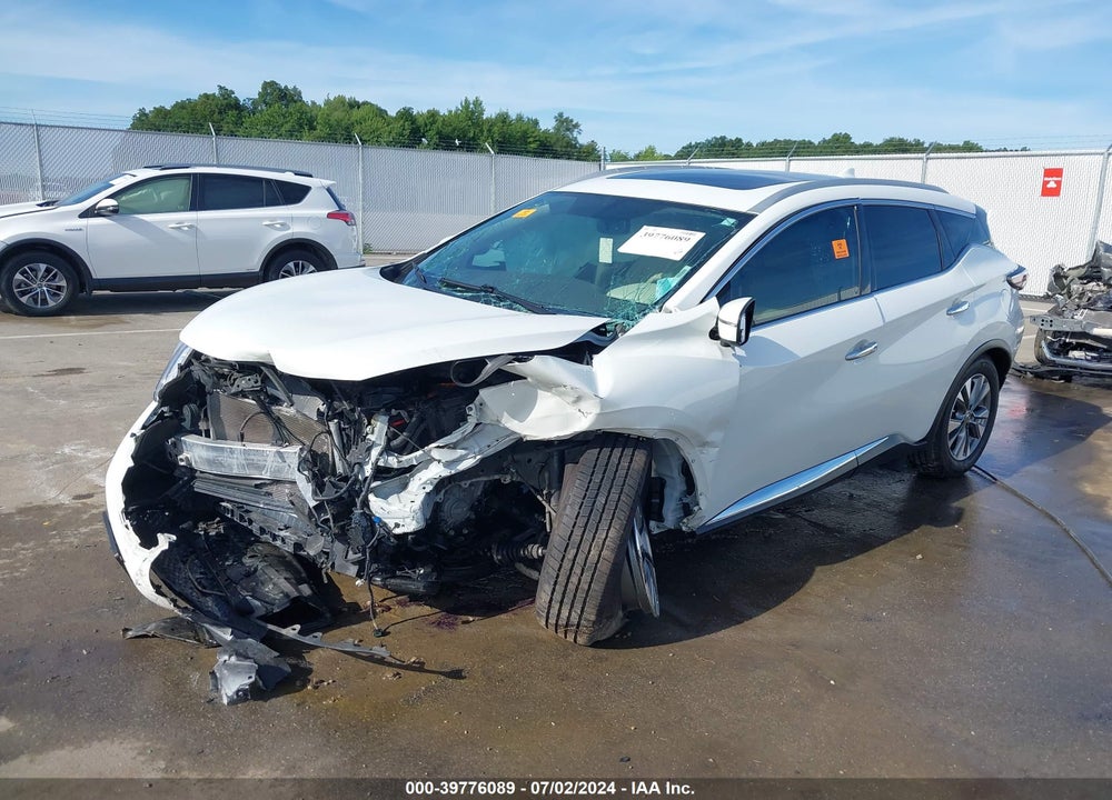 2017 NISSAN MURANO VIN: 5N1AZ2MH2HN133732