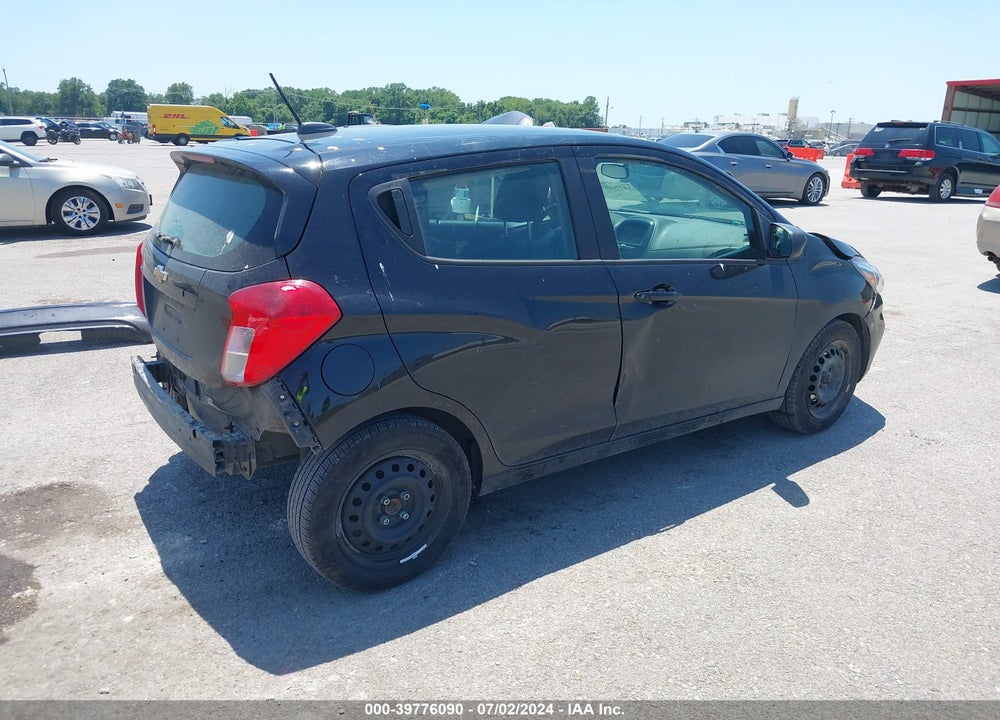 2020 CHEVROLET SPARK FWD LS AUTOMATIC VIN: KL8CB6SA0LC421695